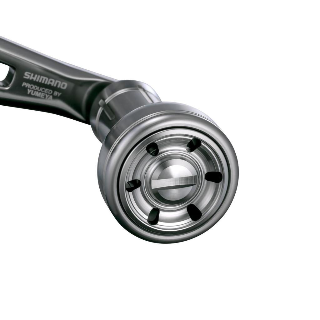 SHIMANO Custom Parts 25 Yumeya Double Handle Aluminum Knob 55mm Gray