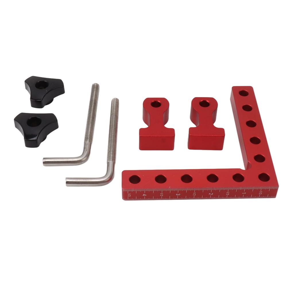 90 Degree Positioning Squares Aluminum Alloy Woodworking Right Angle Corner Clamping Square Tool for Picture Frame Box