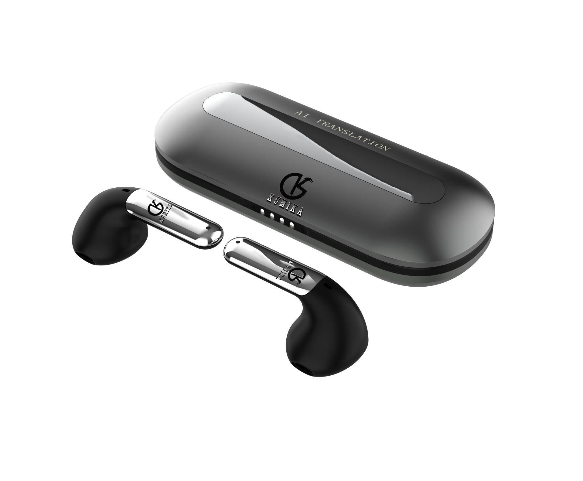 

KUMIKA J08AI Real-Time AI Translation Bluetooth Earphones with High-Definition Sound Quality чорний