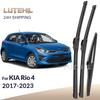 For KIA Rio 4 2017- 2018     Wiper Front&Rear Wiper Blades Windshield Windscreen Window Brushes 24"+16"+11"