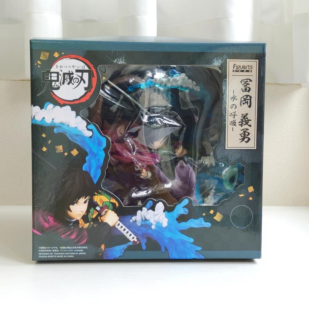 Demon Slayer Zero Tomioka Giyuu Anime Action Figure 17cm Pvc Collection Model Toy Ornament Kimetsu No Yaiba Doll Xmas Gift Toy