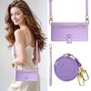 Lanyard 9 Cards Zipper Wallet Leather Case for Samsung Galaxy S26 Edge S25 A06 A16 A26 A36 A56 A27 A07 A17 A37 A57 Purse Cover