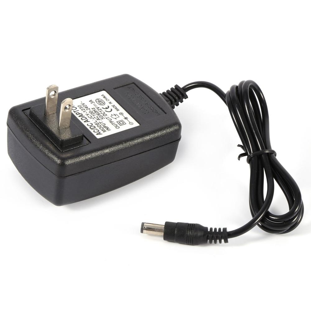 Plastic Power Supply Adapter AC to DC 12V 3A Power Supply Transformer LED Light Strips