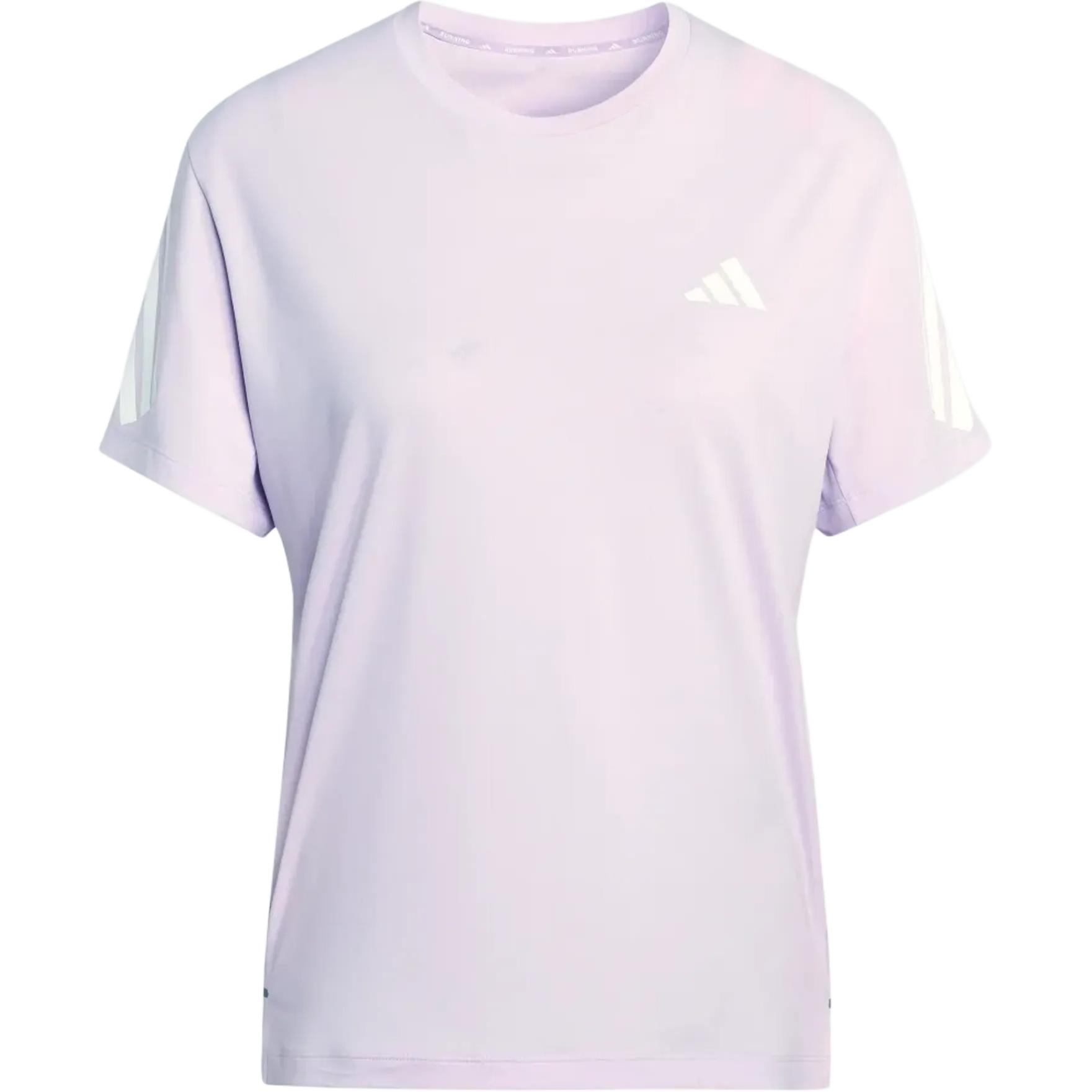 Adidas Climacool Round Neck Short Sleeve Logo Striped T-Shirt Women Tops KS5048 S