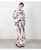 Kimono Hiroba Yu Yukata 9 Patterns Women's 4-Piece Set, (spk-2)