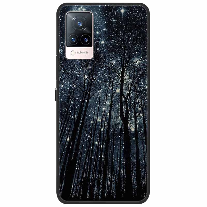 Miękkie Silikonowe Etui Na Telefon Dla vivo V21 5G 4G V21E V2027 Y11S Y12S V20 V2025 V 21E TPU Coque Pokrowiec Dla Vivo V 21e 21 Ochronne