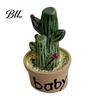 Potted Plant Magnet Cartoon Cactus Fridge Resin 3D Mini Magnetic Home Decor Plants Refrigerator Kitchen Office Decoration