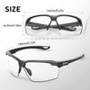 SCVCN Cycling Red Blue Photochromic Glasses Outdoor Sports Running Men's Sunglasses Road MTB Bicycle Goggles Women Bike Eyewear