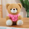Orso carino vestito orsacchiotto bambola giocattolo di peluche orso da abbracciare bambola bambini bambola di pezza ragazza regalo di compleanno