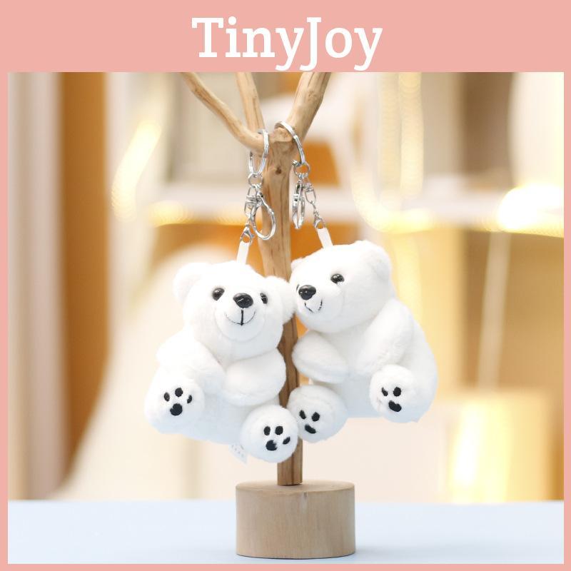 Plüsch Bär Arktis Rucksack Schlüsselanhänger Spielzeug Niedliches Tier Taschenanhänger Dekorationen