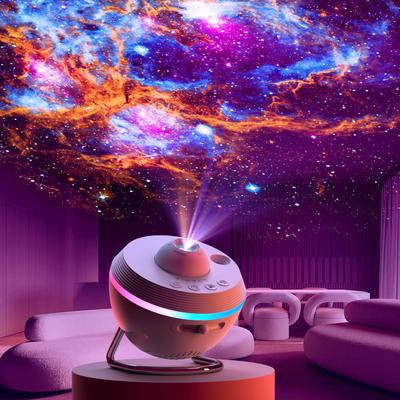 Space Sphere Starry Projection Light Bedroom Starry Sky Lamp Meteor Effect Lamp RGB Decorative