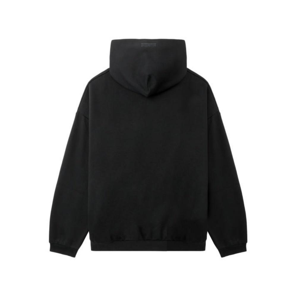 Fear of GodEssentials Logo Letter Hooded Trendy Versatile Sweatshirt Men Black ESSSW256210MP