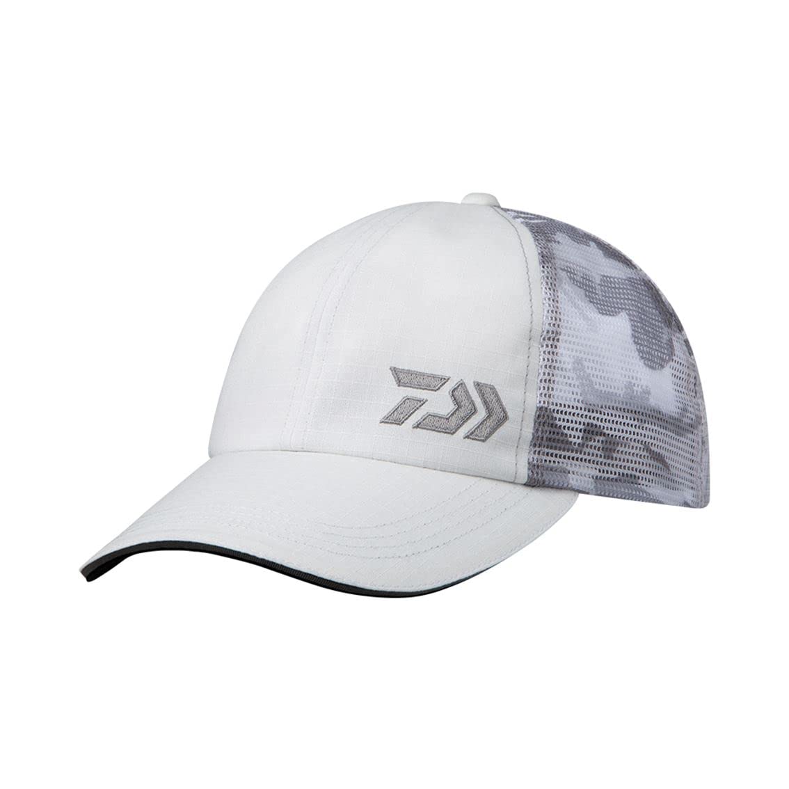 

Daiwa Camouflage Half Mesh Cap Free Size DC-7023 White,