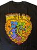 Vtg Ed Big Daddy Roth Burnin' Love T Shirt For Men Black Cotton Shirt Unisex T-Shirt