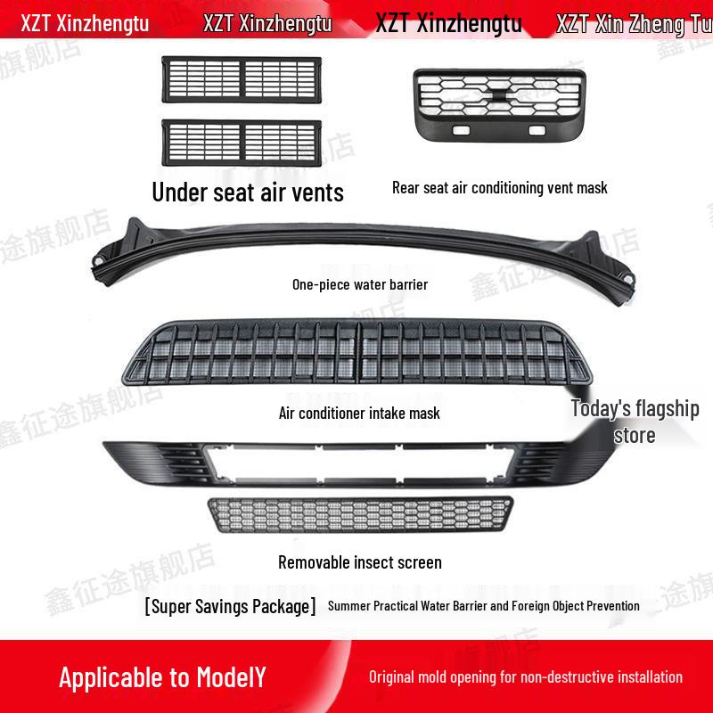 Insect Screen for Tesla Model Y, 3, YL Front Grille Air Intake (2025 Models)