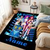 Custom Name Fantasy Heroes Living Room Non-Slip Area Rug Soft Carpet for Bedroom Kids Playroom Sofa Office Home Decor Doormat