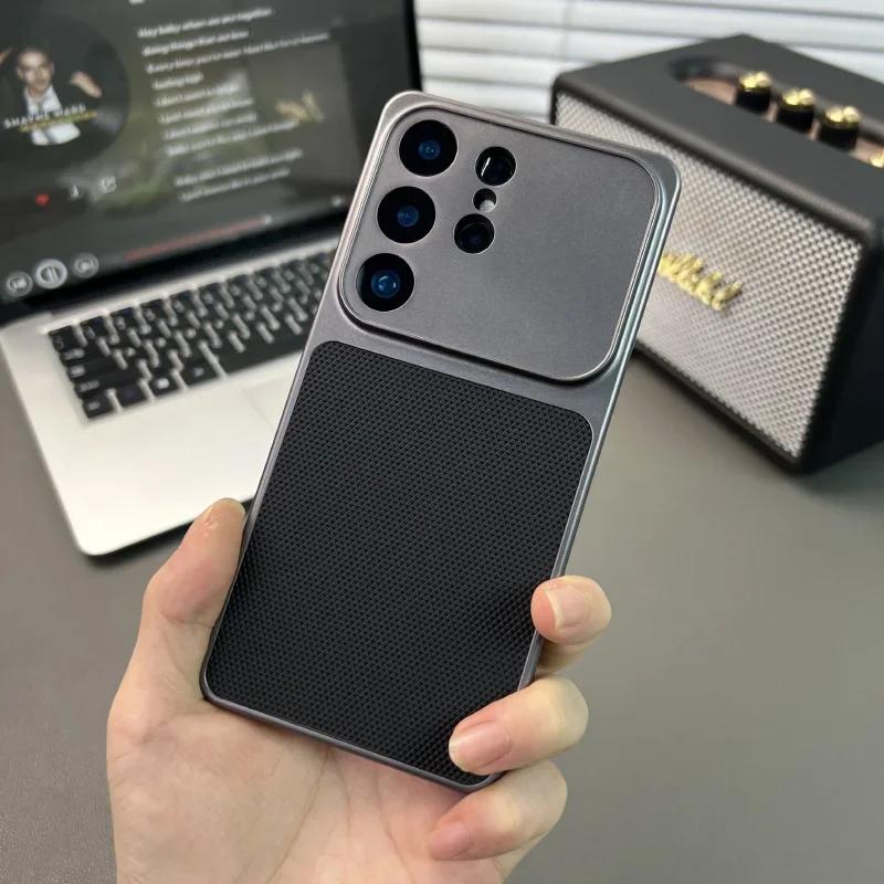 TPU Soft Shell Diamond Grid Pattern Phone Case Compatible with Samsung Galaxy S22 S23 S24 S25 S26 Ultra Plus Edge Anti Drop Galaxy S26 Ultra серый