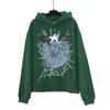 Unisex Oversized Hoodie With Foil Bubble Letter Print 555555 Streetwear Casual Sweatshirt Men Women