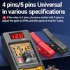 Universal Relay Detector LED Indicator Light 11-25V Car Relay Test Battery Checker 4/5 Foot Socket Analysis Diagnostic Tool