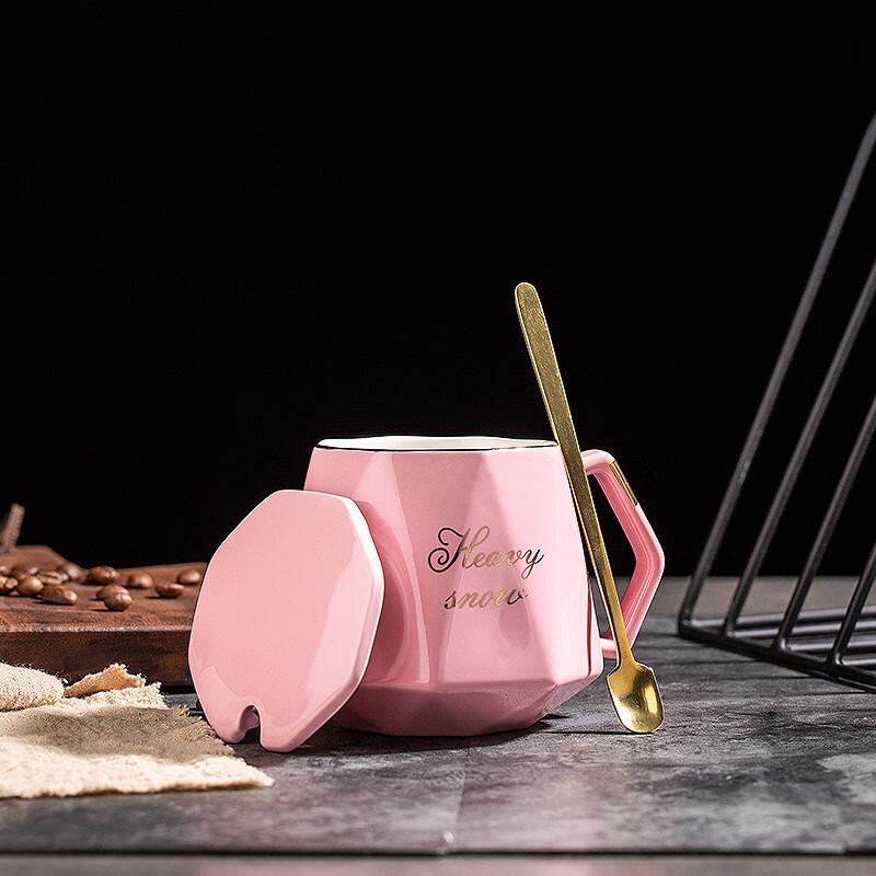 Керамический набор кружек Duoli с крышкой и ложкой