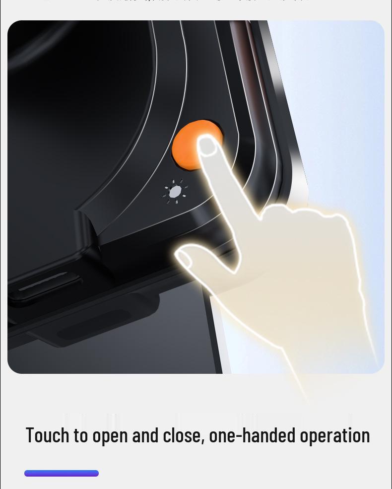 Wireless Fast Charging Car Phone Holder with Automatic Clamping & Shockproof Air Vent Mount