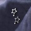 Beixi S925 Sterling Silver Star Stud Earrings: Delicate, Stylish & Cool for Women