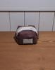 Lemasque Fabric Square Pouch Striped Brown S