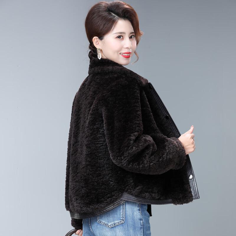 XUEXI Women's Faux Mink Fur Short Winter Coat