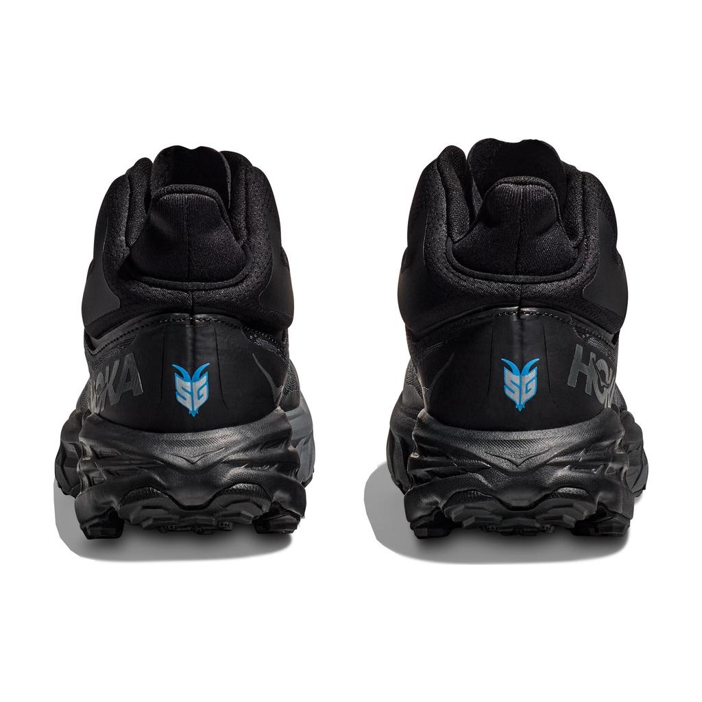 HOKA Speedgoat 5 Mid GORE-TEX Triple Black Men Sneakers 1127918-BBLC