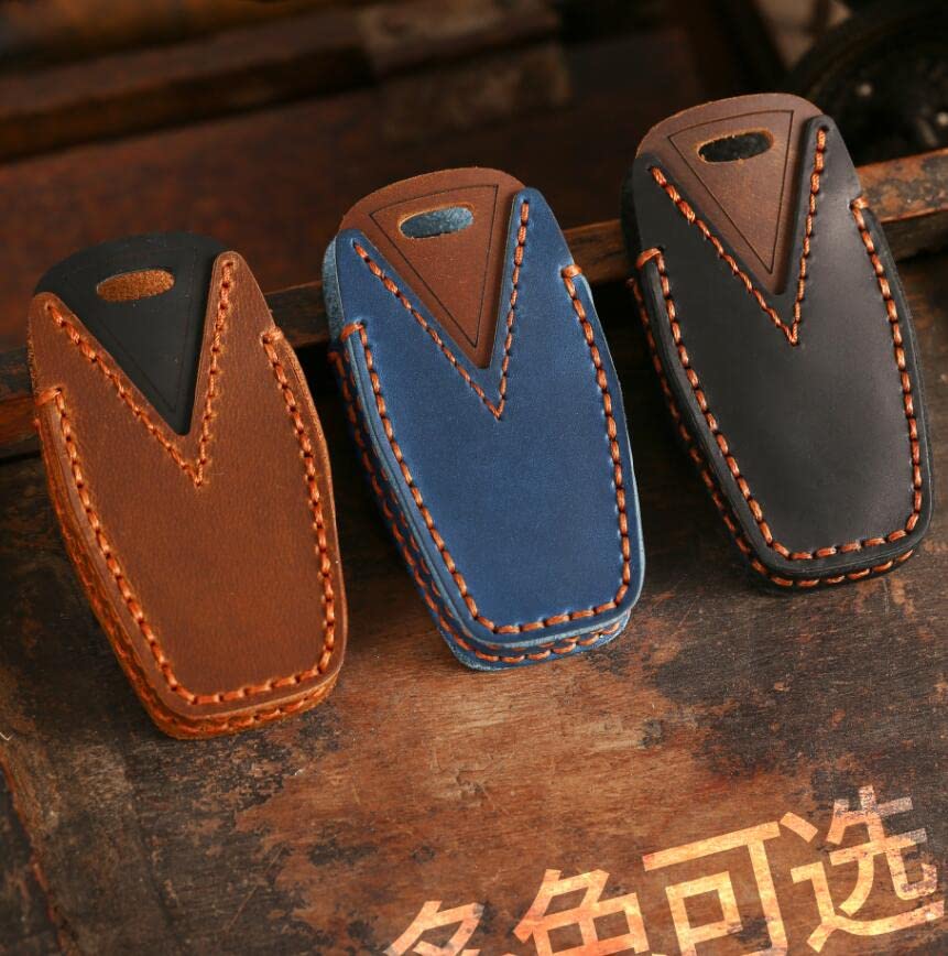 [Kinotaka] Mitsubishi Exclusive New Outlander Smart Key Cover Outlander Genuine Leather Smart Key Case