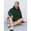 European and American New Loose Casual Hood Long sleeve Pocket Hoodie Top Loose Casual Hooded Top