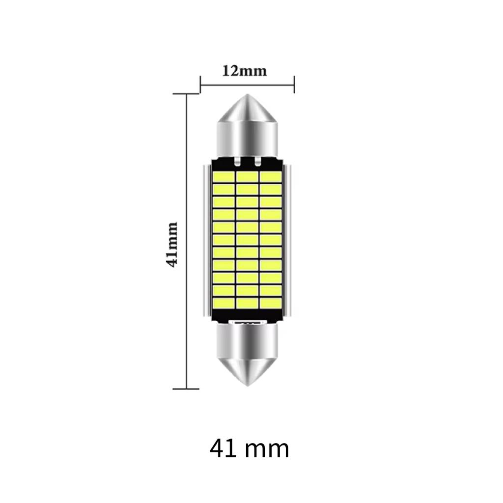 10x Led Festoon 41mm 39mm 36mm 31mm C5w Interior light Reading light Dome lights Canbus License plate light Camping light 12V