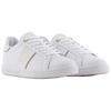 Emporio Armani EA7 Leather Color-Blocked Round-Toe Lace-Up Low-Top Sneakers Men Sneakers White X8X102XK346U447