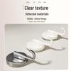 JINGRUIXIANG Stainless Steel Suction Cup Hooks (2-Pack)
