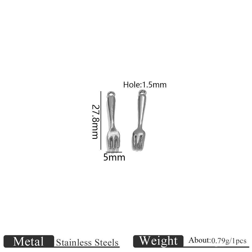 Yori 5 Stück Edelstahl 18K Gold Plated Anhänger DIY Schmuckzubehör Verwendet für DIY Herstellung von Armband Halskette