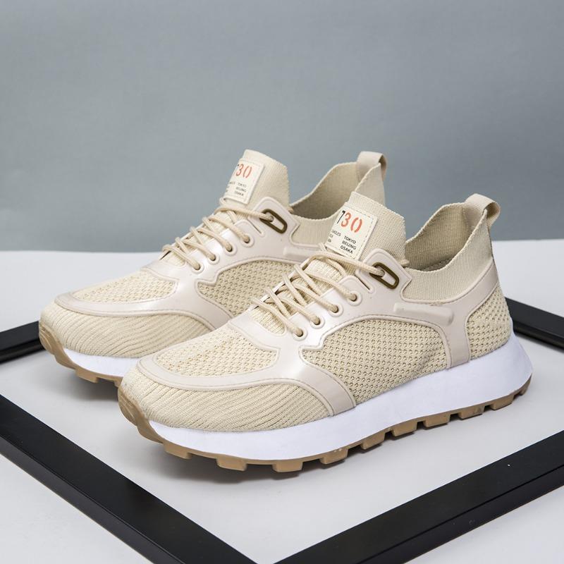 Sneakers Spring New Men's Shoes Shallow Mouth Shoes Simple Youth Outdoor Casual Running Shoes