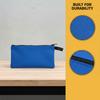 4PCS Durable Canvas Tool Bag Multi-Purpose Small Hardware Pouch with Sturdy Zipper Heavy Duty Tool Storage Pouch Maintenance Kit