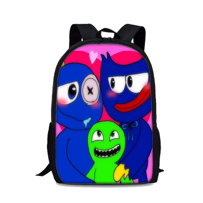 Cartoon Youthful Garten of Banban Student School Bags Notebook Backpacks 3D Printed Oxford Waterproof Boys/Girls Travel Bags