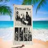 70s Rock Band F-Fleetwoods Mac Music Album Cover Microfiber Beach Towel Quick dry Yoga Swimming Resort Mountain Climbing Towel