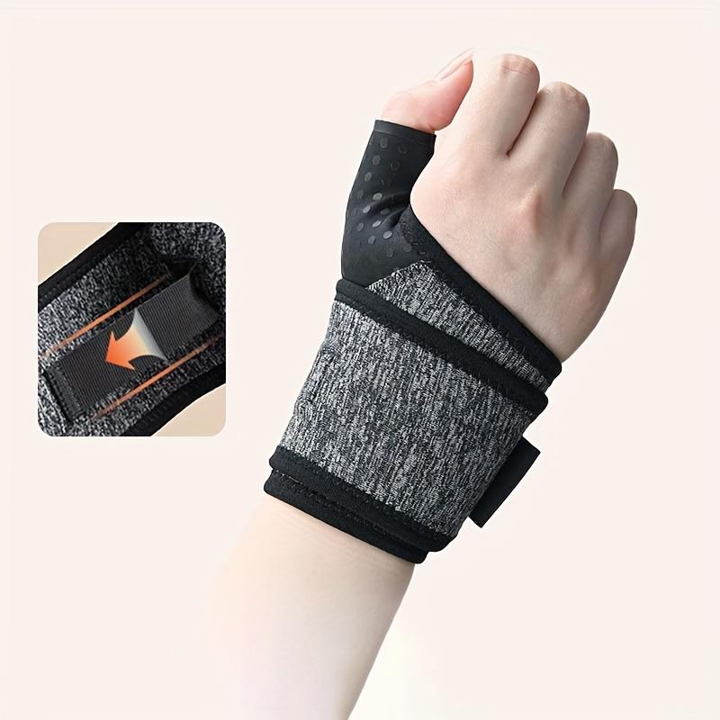 

Напульсник с , Компрессионный напульсник для женщин и мужчин, Поддерживающий ремешок для запястья для спорта, работы, печати, сна On the right