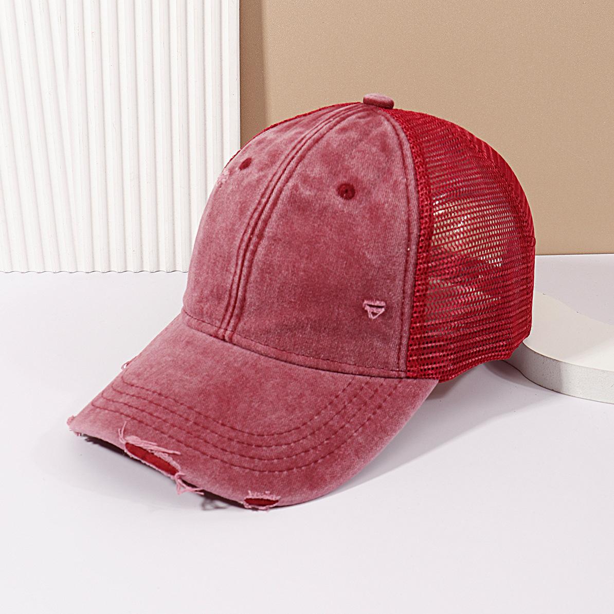 

Спорт на открытом воздухе Шляпа от солнца из перфорированной ткани Бейсболка