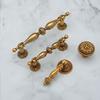 2.5'' 3.78'' Antique Brass Drawer Handle Dresser Wardrobe Pulls Vintage Furniture Handles Cabinet Hardware Kitchen Accessories