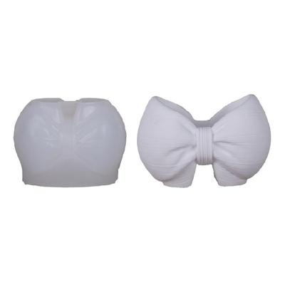 Elegant Silicone Bowknot Planter Mold For DIY Wedding Party Decorations Resin Cement Crafts Home Ornaments