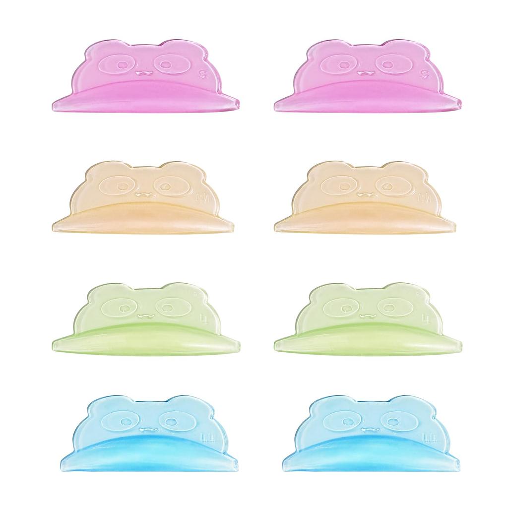 Libeauty Cute Panda Shape Eyelash Perm Super Soft Eyelash Lift Reusable Eyelash Perm 8 Sizes Pads, Self-Adhesive Shields, Tool, Pads/4