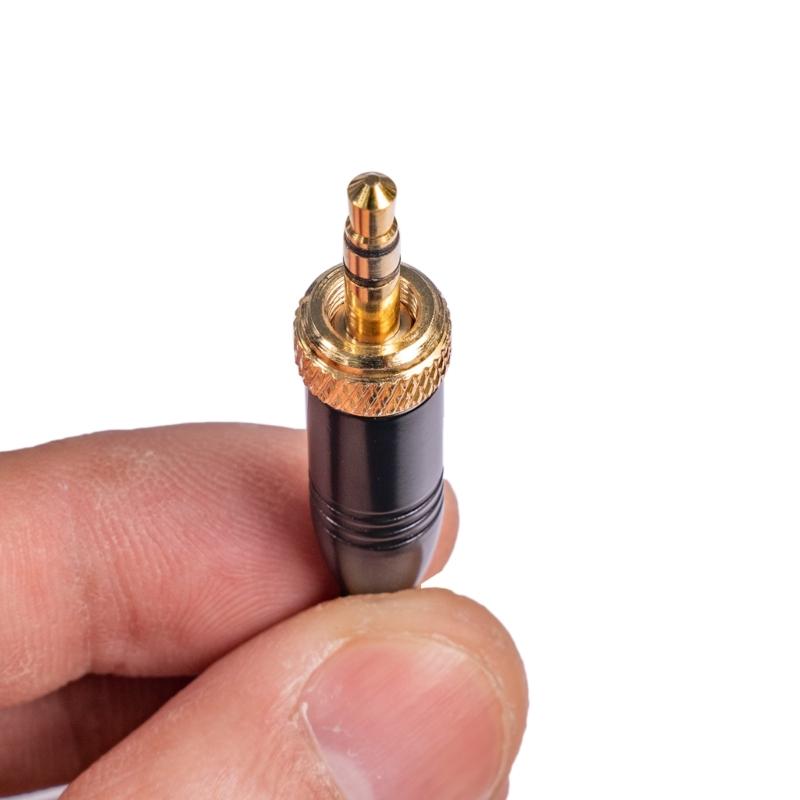 3.5mm to Mini XLR Cable, 1/8 inch Stereo to 3 Pin Mini XLR Male Cord Adapter Connector, Balanced Male Mini-XLR to 3.5mm