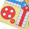Scacchiera Volante Pieghevole Compatta Lavabile in Pelle Utilizzabile Come Tappetino per Mouse Giochi da Tavolo per Feste per Famiglia Viaggio