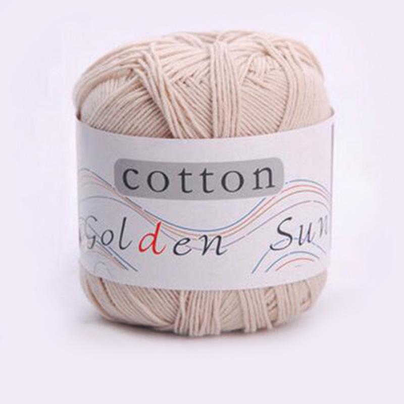 Fio de Bebê Colorido de Algodão Puro Tricotado à Mão para Acessórios de Vestuário DIY