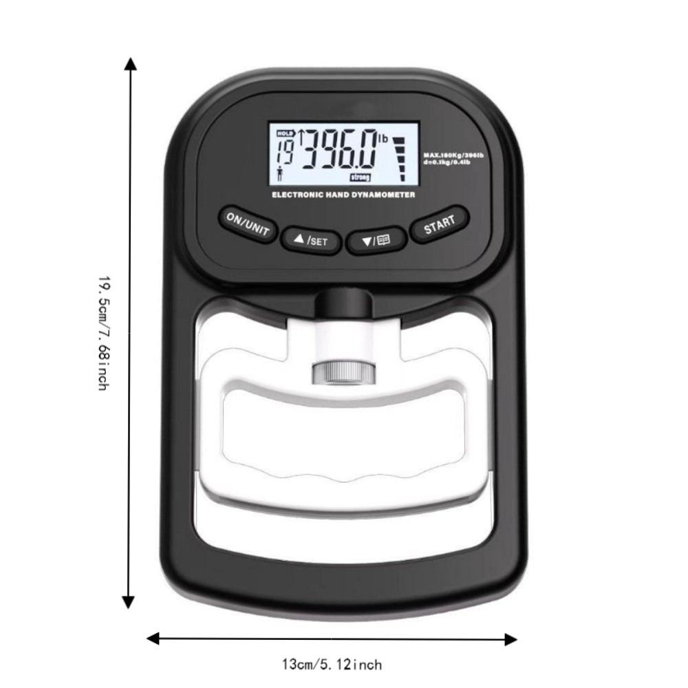 180kg Hand Grip Strength Trainer Digital LCD Display Grip Strength Tester Home Use
