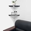 Bathroom Corner Shelf Clear Shower Rack Corner Punching Shower Organiser Acrylic Shower Shelves Wall Mounted Bath Shelf