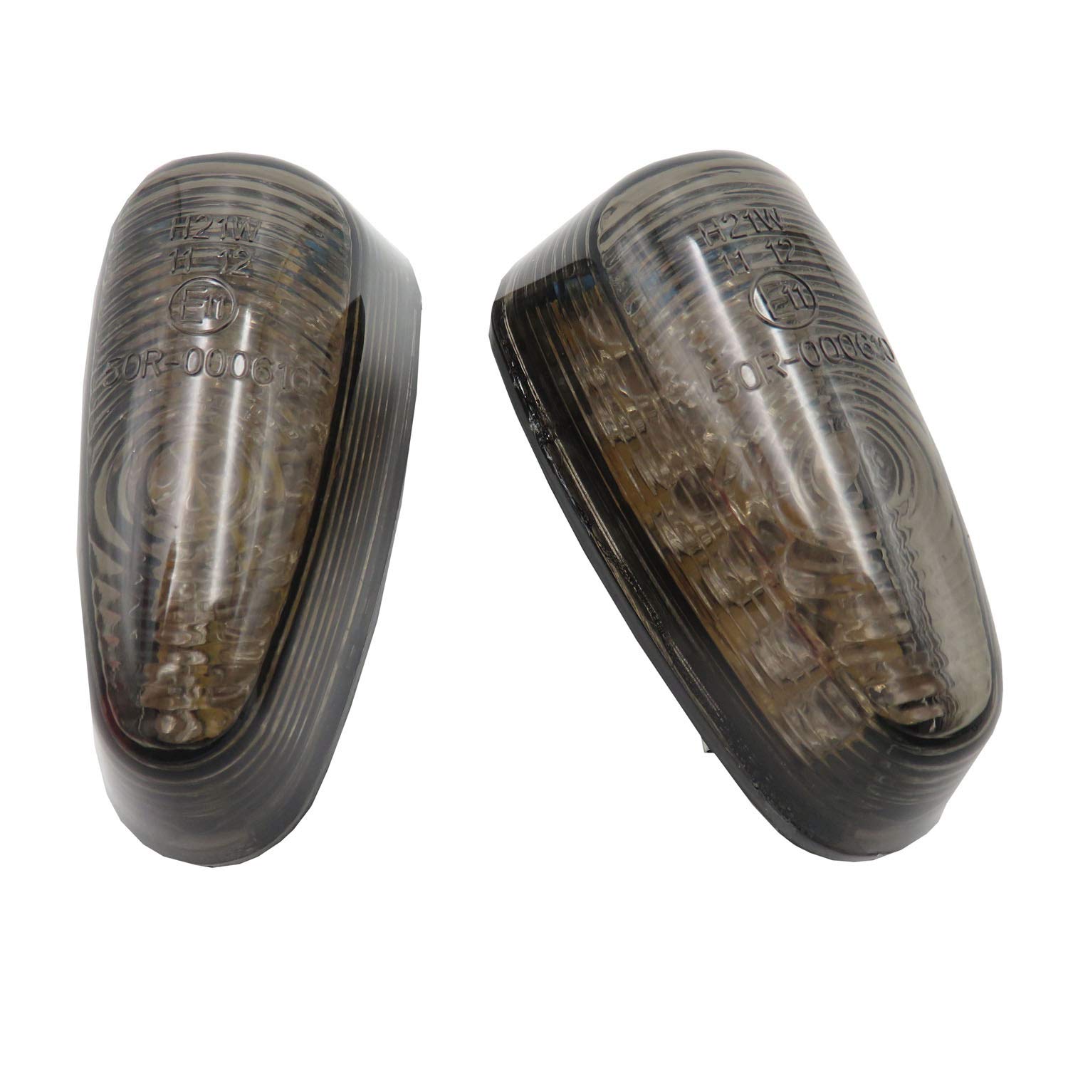 

Крышка головки двигателя Паста Аэро Светодиодные указатели поворота Комплект из 2 шт. Мотоцикл Универсальный (дым) чёрный